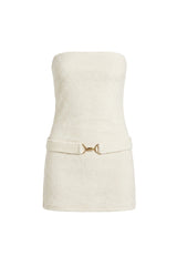 Luxor Dress Off White