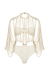Vogue Swimsuit Off White