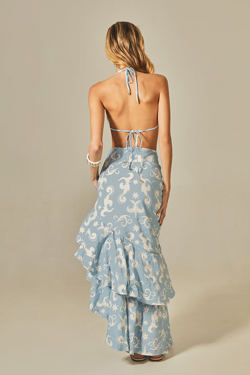 Joana Skirt in Western Print