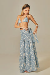 Thassia Skirt in Western Print