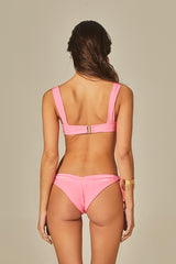 Bouche Bikini in Power Pink