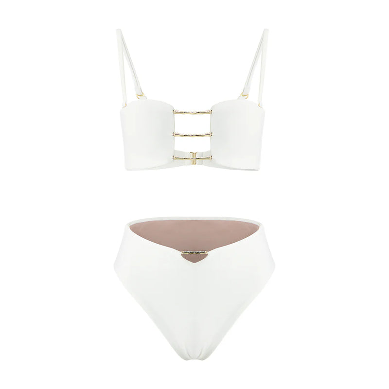 Off White Bossa Bikini