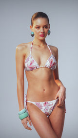Ripple Bikini Pink Paisley Print