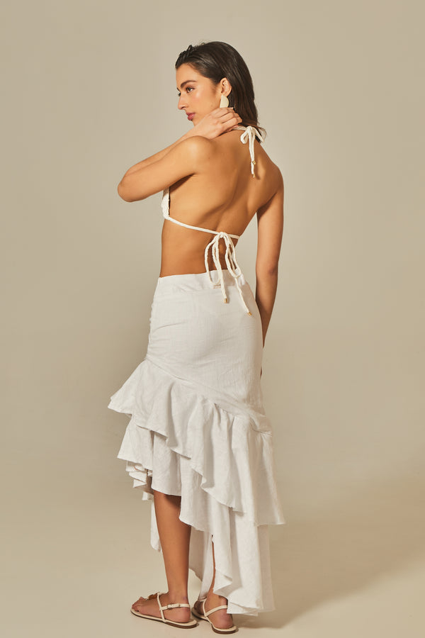 Joana Skirt in White
