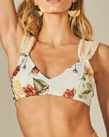 Sloane Bikini in Rose Print