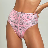 Fancy Bikini Pink Bandana Print - Empress Brasil International