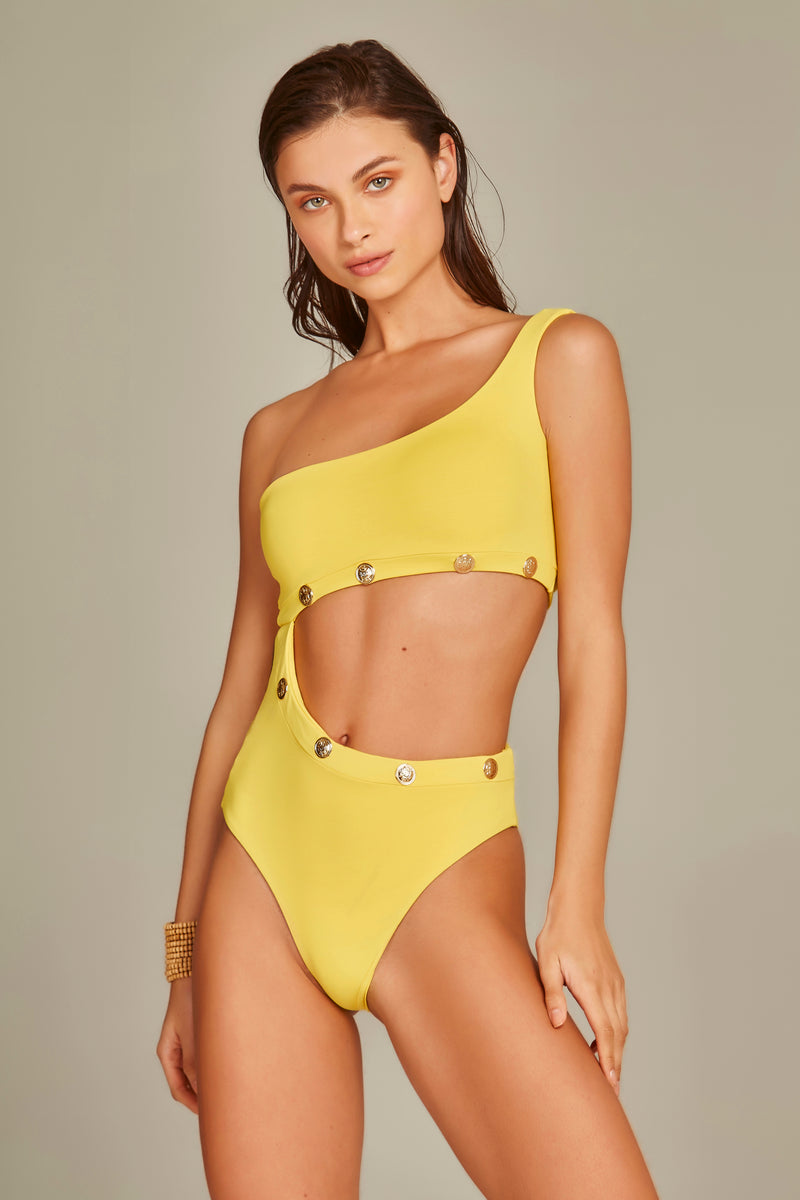Capitan Swimsuit in Yellow