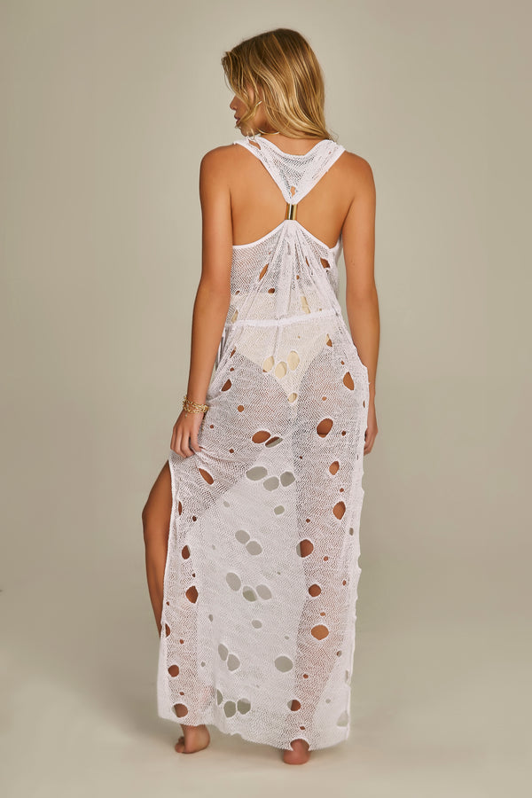 Regata Dress White Lace