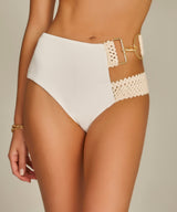 Textured Sloane Bikini Ivory