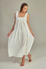 Bleeker Dress Off White