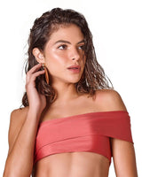 Off Shoulder Bikini in Terracotta - Empress Brasil International